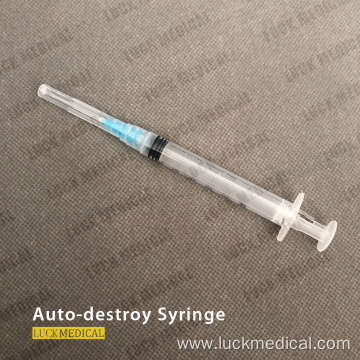 Single Use Safety Stick Pole Syringe